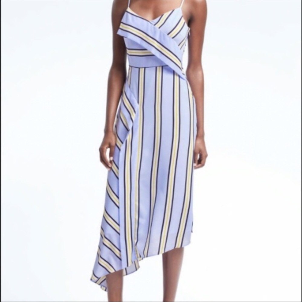 NWT Banana Republic striped dress, size 16